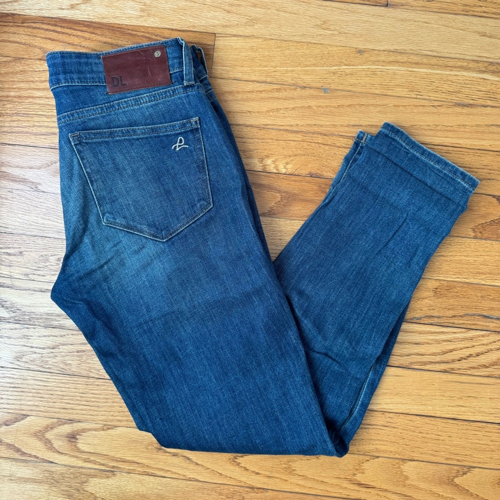 DL1961‎ Azalea Relaxed Skinny Blue Jeans Premium Denim